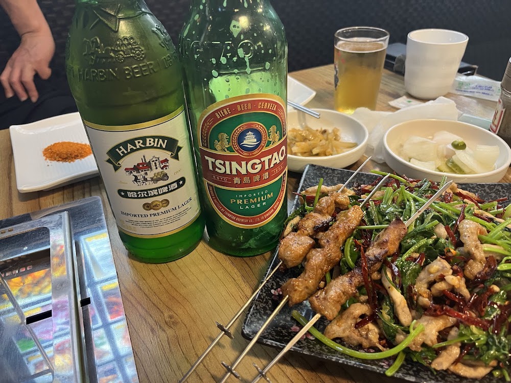 칭다오양꼬치 사진